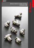 NICKEL PLATED BRASS FITTING, METRIC SERIES